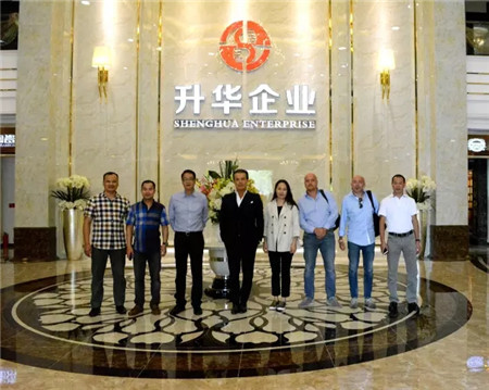 好瓷砖走向世界！意大利著名马赛克公司Sicis董事长一行参观考察升华陶瓷企业
